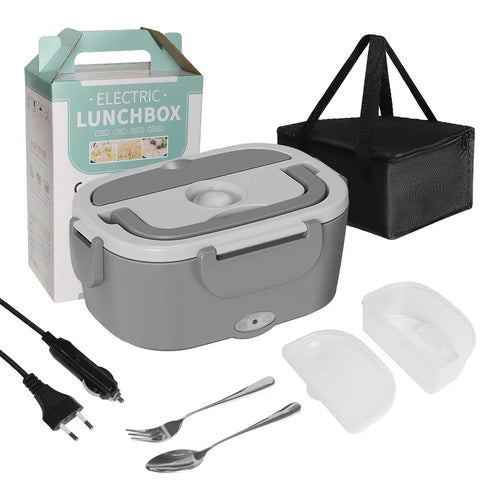 Electric Lunch Box Portable Meal Tray Preservation Food Heating Dinner