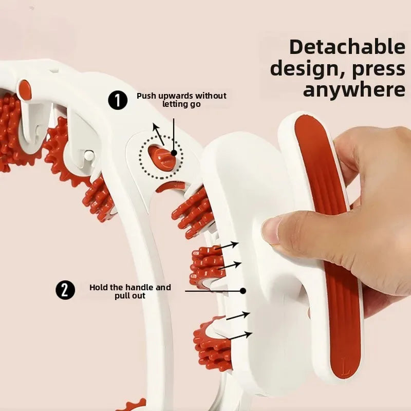Multi-function Ring Leg Massager Massage Roller Detachable Handles for