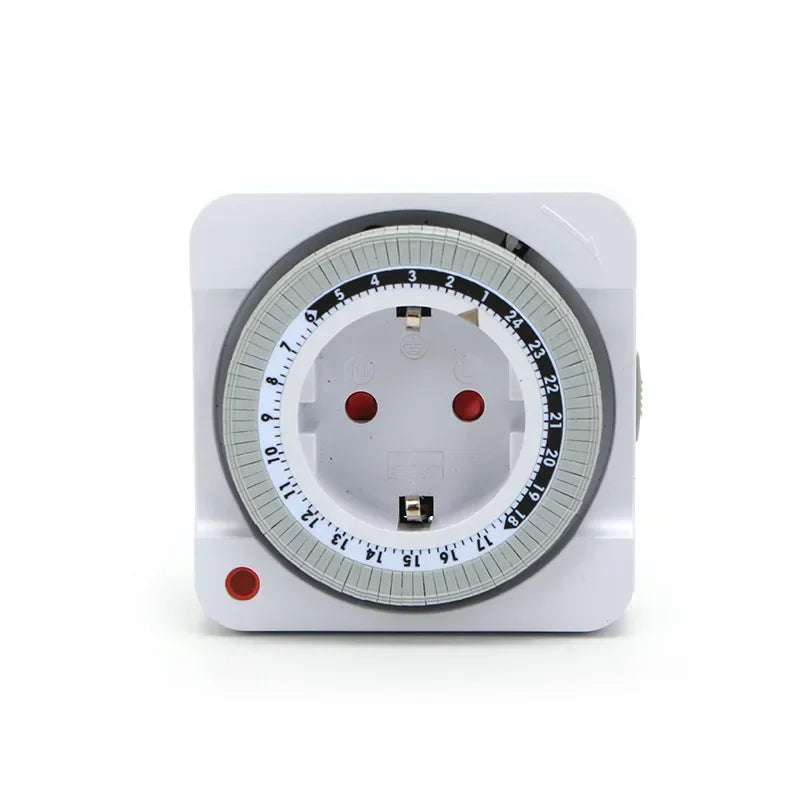 Mechanical Timer Socket EU Plug 24H Countdown Auto Power Off