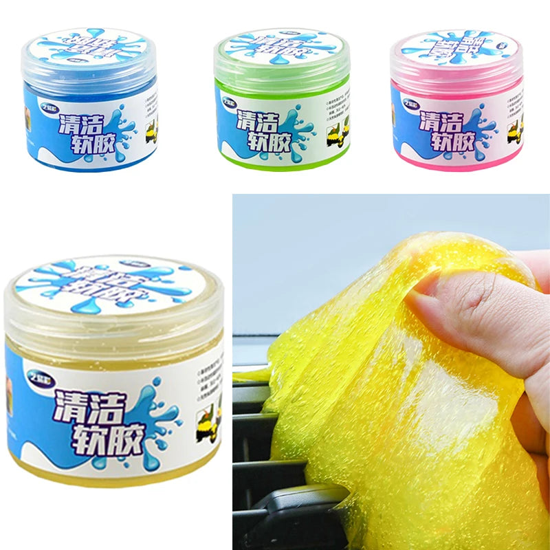 Car Air Vent Dashboard Cleaning Gel Multiuse Reusable Dirt Cleaner Gel