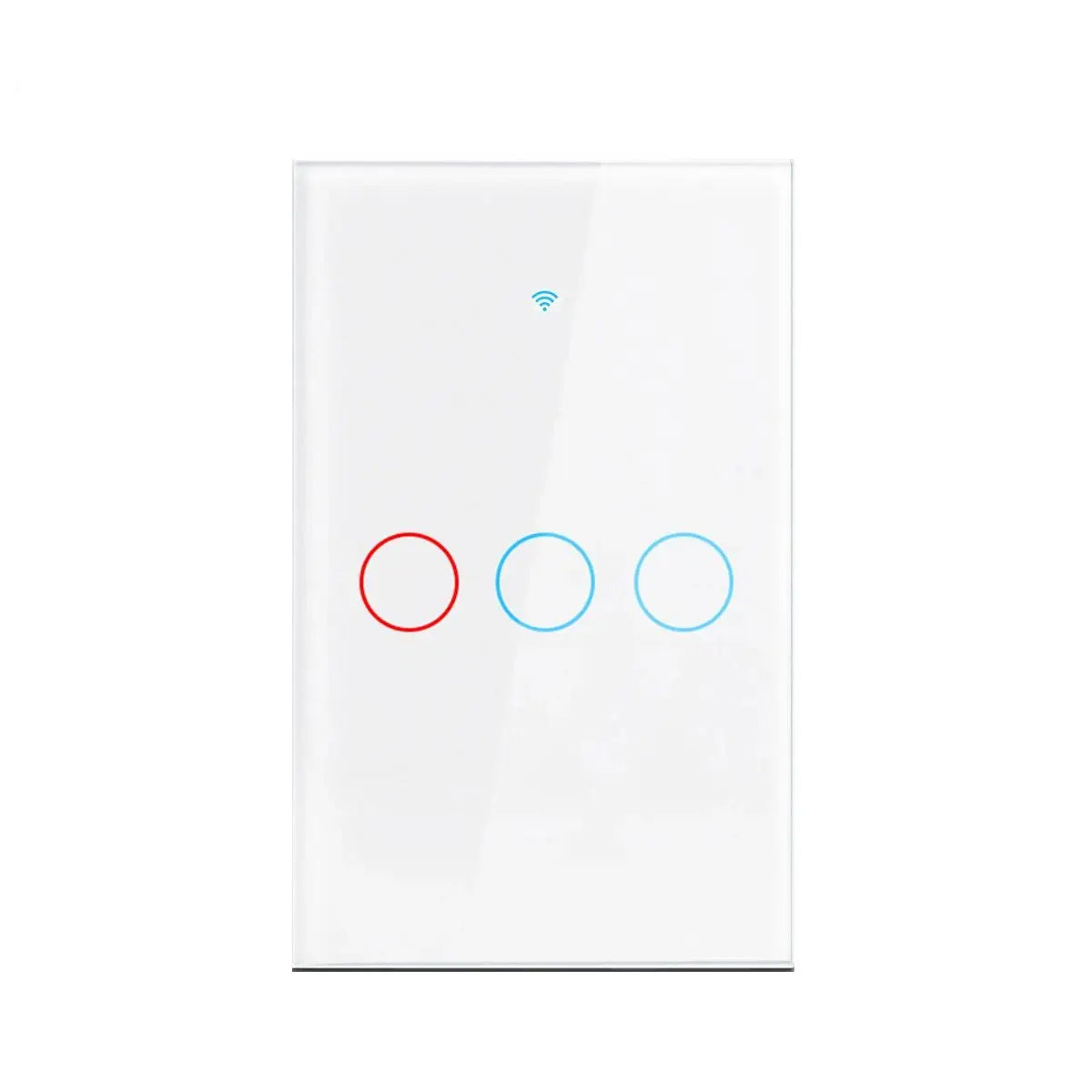 Tuya US WiFi Smart Wall Switch RF433 1/2/3 Gang No Neutral Wire Touch