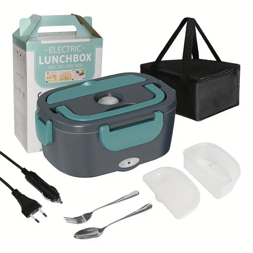Electric Lunch Box Portable Meal Tray Preservation Food Heating Dinner