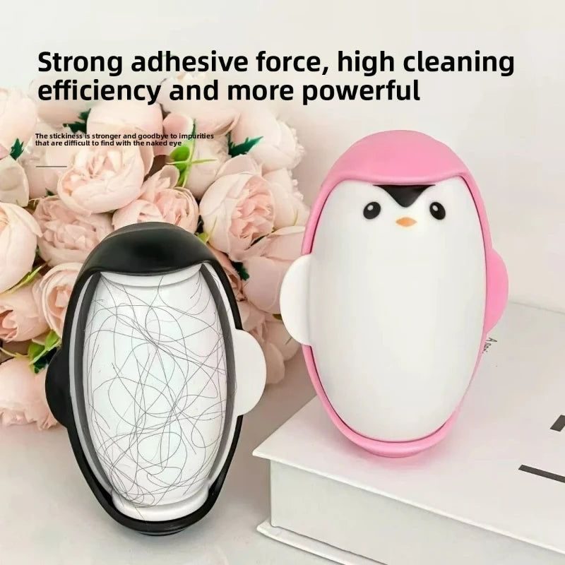 Penguin Lint Remover Reusable Portable Roller for Clothes Pet Hair