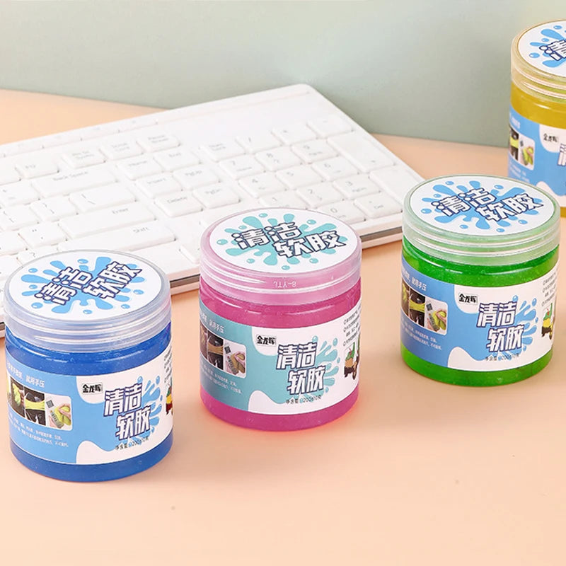 Car Air Vent Dashboard Cleaning Gel Multiuse Reusable Dirt Cleaner Gel