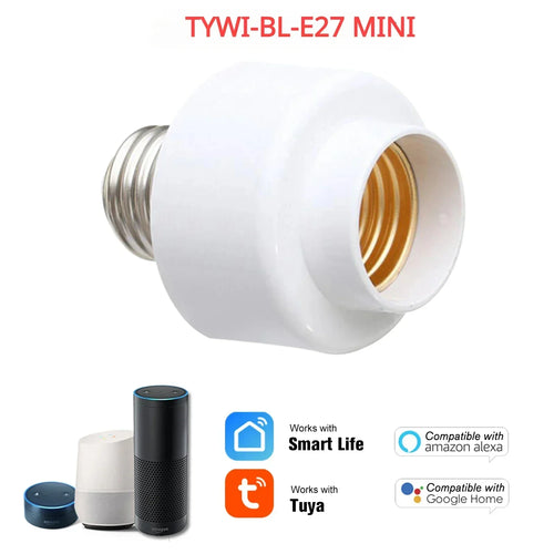Tuya WIiFi BL E27 Socket Smart Lamp Holder Base Light Bulbs Adapter