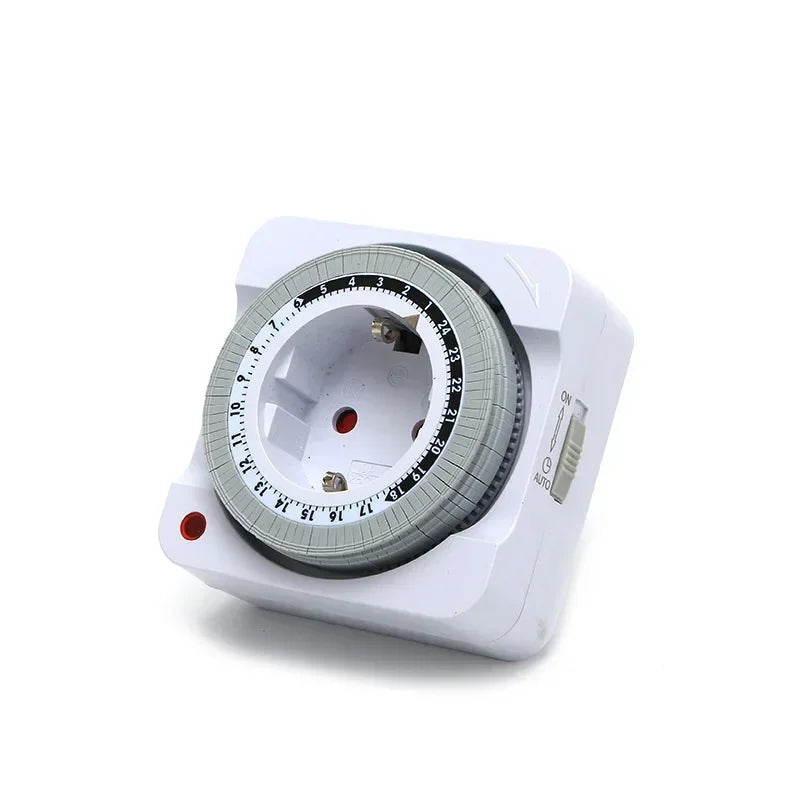 Mechanical Timer Socket EU Plug 24H Countdown Auto Power Off