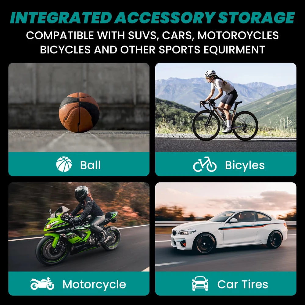 Cordless Tire Inflator For Makita 18V Lithium Battery BL1815 BL1830