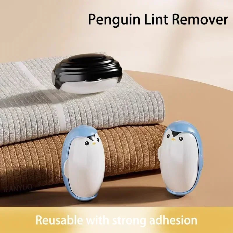 Penguin Lint Remover Reusable Portable Roller for Clothes Pet Hair