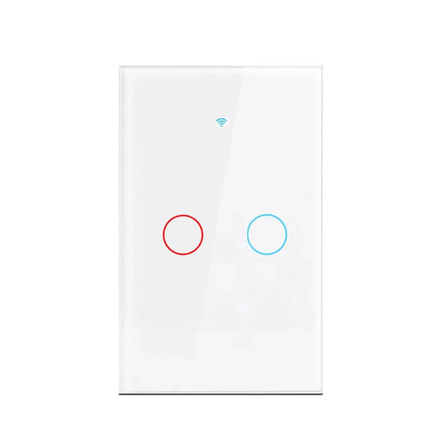 Tuya US WiFi Smart Wall Switch RF433 1/2/3 Gang No Neutral Wire Touch