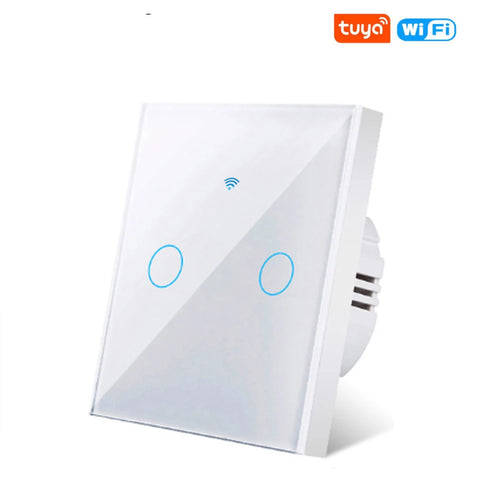 Tuya Smart Life Light Switch WiFi Touch Sensor Smart Switch App Remote