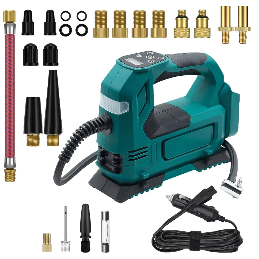 Cordless Tire Inflator For Makita 18V Lithium Battery BL1815 BL1830