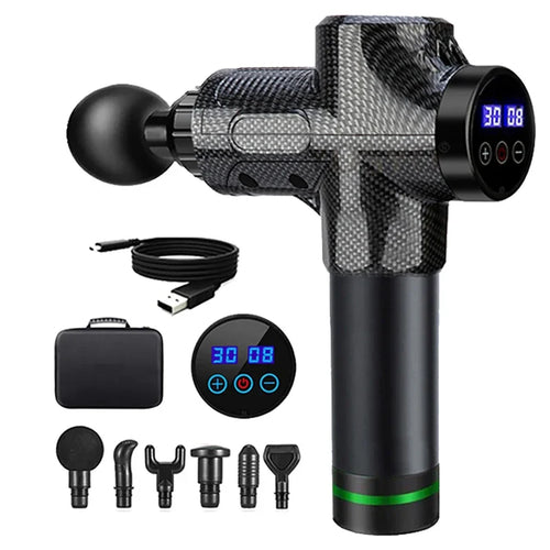 Deep Muscle Massage Gun Electric Percussion Pistol Massager For Body