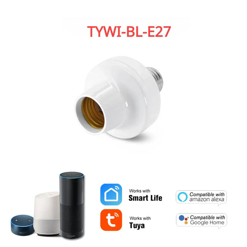 Tuya WIiFi BL E27 Socket Smart Lamp Holder Base Light Bulbs Adapter